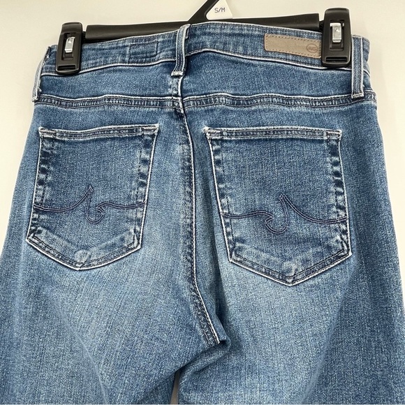 AG Adriano Goldschmied “The Farrah Skinny Ankle” Jeans Side Slit Blue Size 24R - Picture 5 of 12